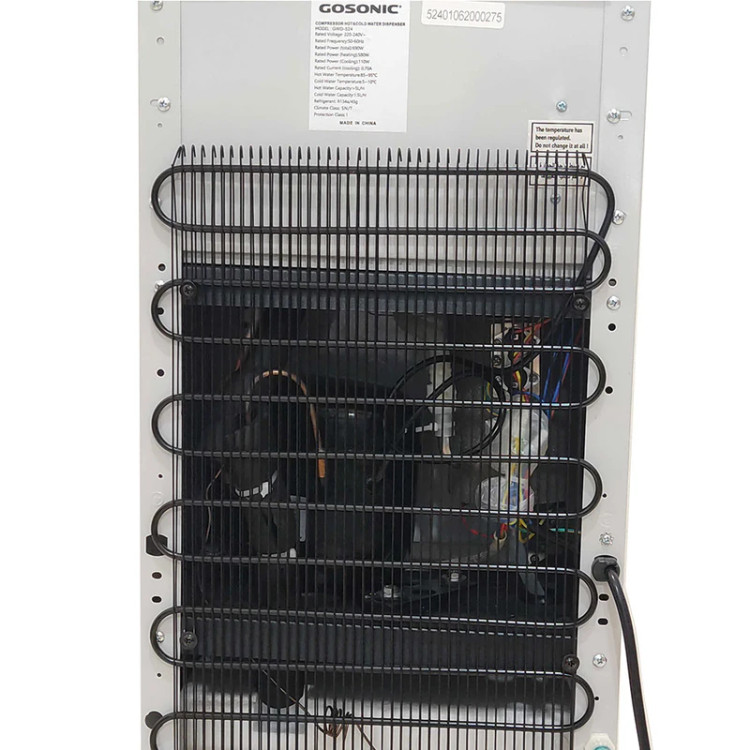آبسردکن گوسونیک مدل GWD524 یخچال دار ایستاده