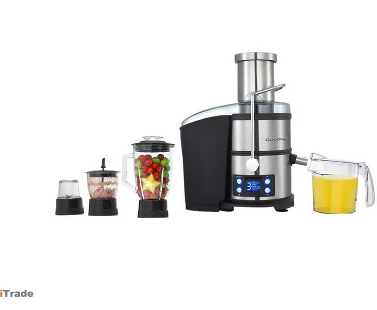آبمیوه گیری گوسونیک مدل GSJ-504 ظرفیت ۱ لیتر ۴ کاره ۵ سرعته